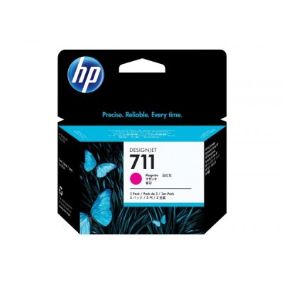 N711 cartuccia 3pz magenta colore magenta