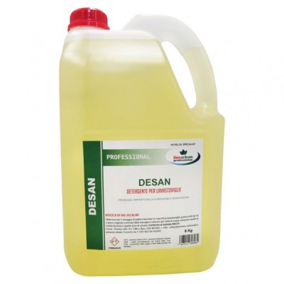 CLEAN PROFESSIONAL detersivo liquido per piccole e grandi lavastoviglie, inodore ed incolore