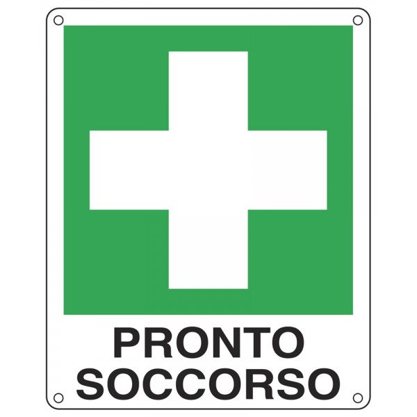 Cartello "pronto soccorso"