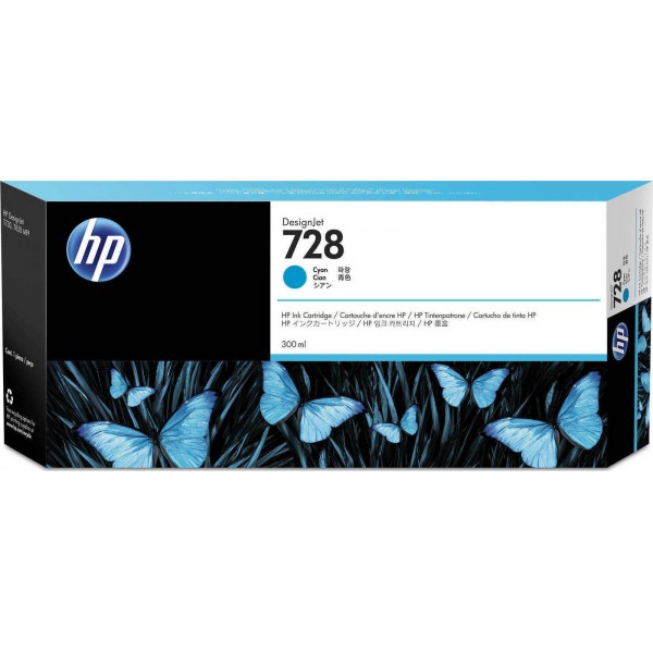 HP Cartuccia originale Ciano 728 F9K17A