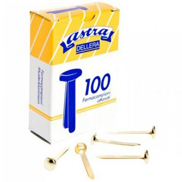 Astra - fermacampioni colore ottone