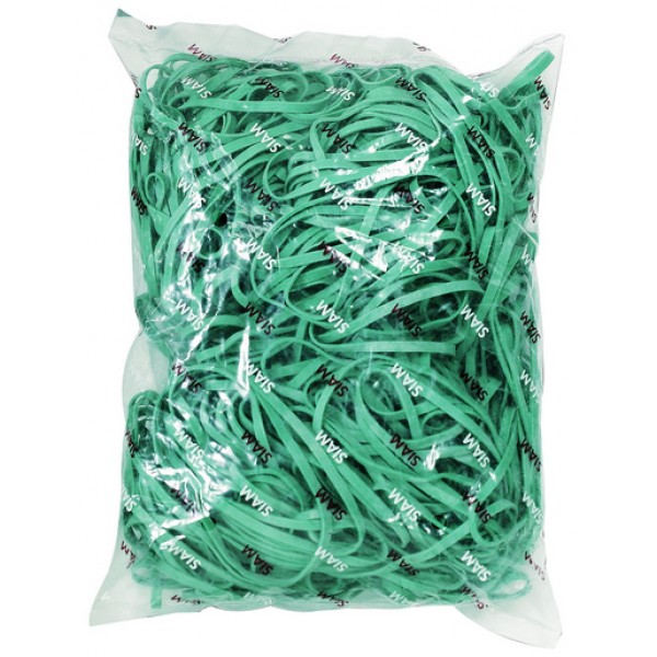 Fettucce in gomma colore verde