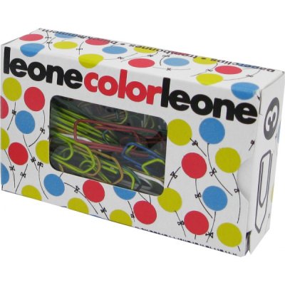 Leone color - fermagli colorati colore assortiti tipo punta punta triangolare