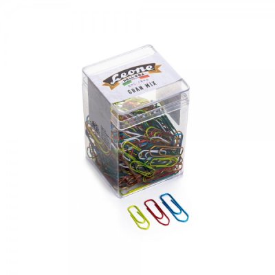 Gran mix - fermagli colorati colore assortiti tipo punta punta triangolare