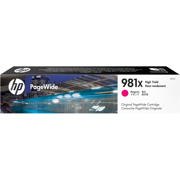 HP cartuccia originale Magenta 981X (L0R10A)