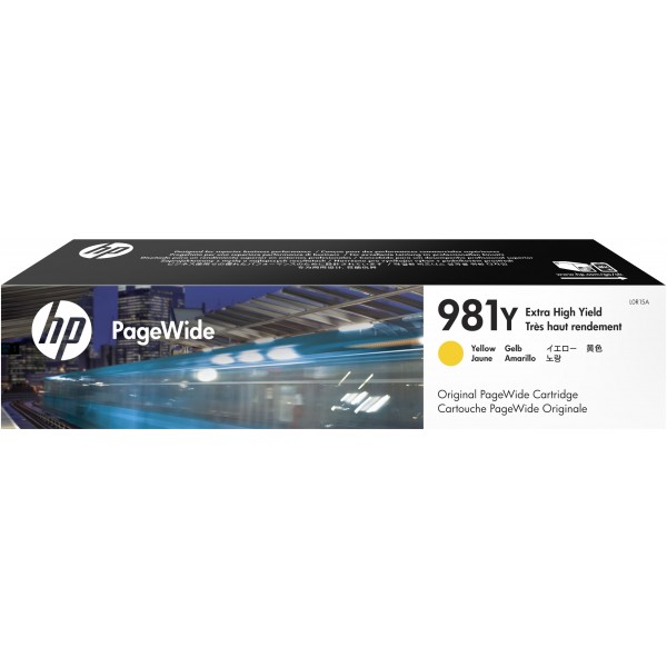 HP cartuccia originale Giallo 981Y (L0R15A)