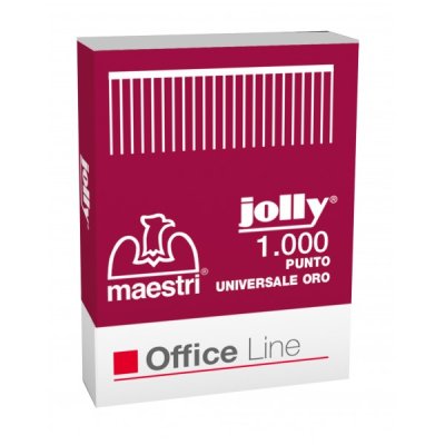 6/4 jolly oro - punti per cucitrici