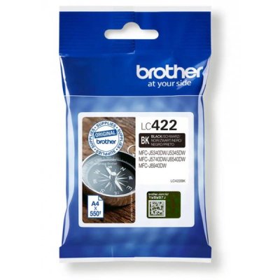 Brother Cartuccia Originale Nero LC422BK