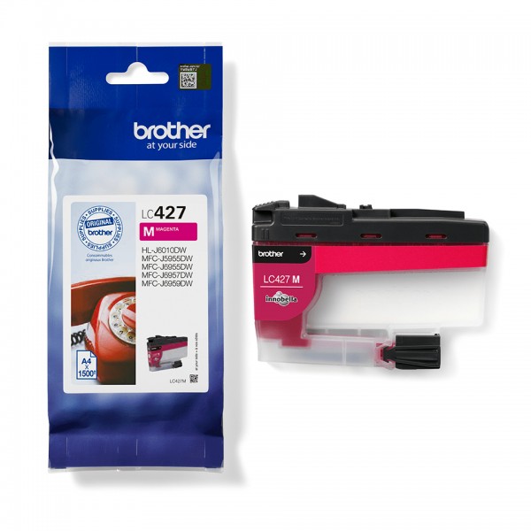 Brother Cartuccia Originale Magenta LC427M