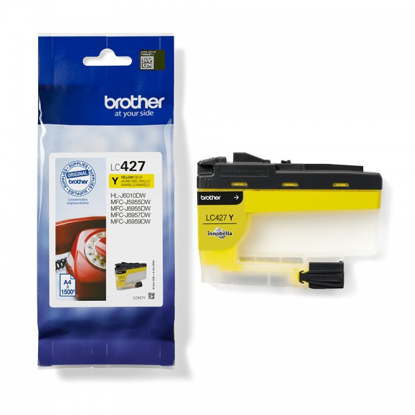 Brother Cartuccia Originale Giallo LC427Y