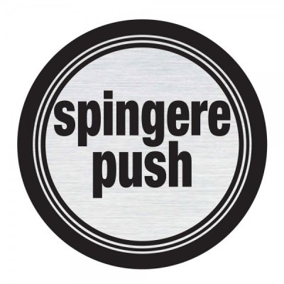 Pittogramma "spingere/push"