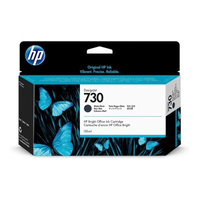 HP Cartuccia originale Nero Matte 730 P2V65A