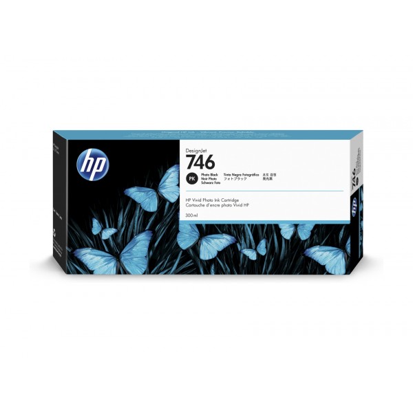HP Cartuccia originale Nero Photo 746 P2V82A