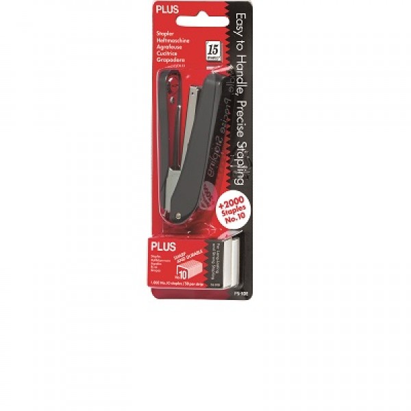 Plus - cucitrice a pinza colore assortito