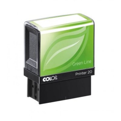 Printer 20 green line - timbro colore verde