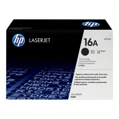 Q7516a toner nero colore nero