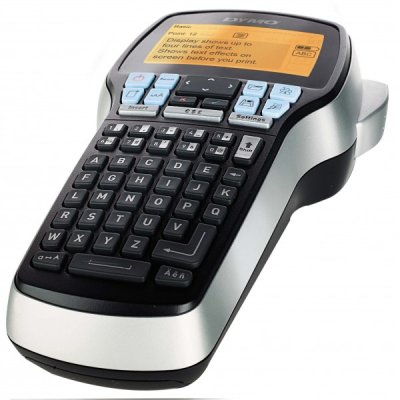 Dymo etichettatrice portatile label manager 420p colore nero, silver