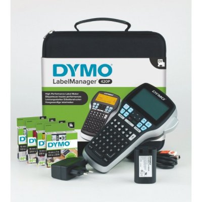 Dymo kit etichettatrice portatile label manager 420p