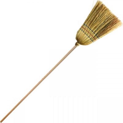 Scopa saggina colore paglia
