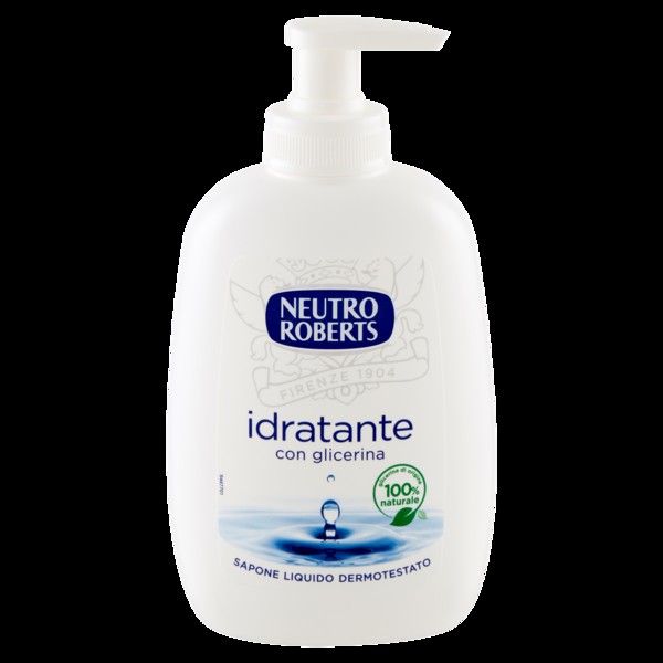 NEUTRO ROBERTS sapone liquido extra idratante con glicerina naturale