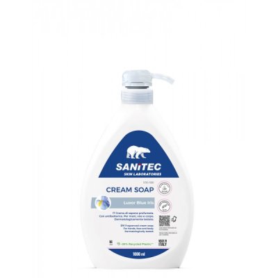 SANITEC crema di sapone per mani, viso e corpo 1lt