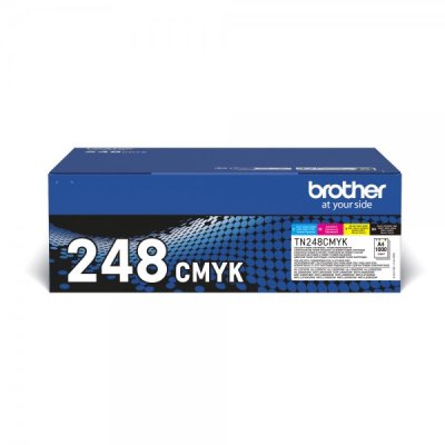 Tn248val toner multipack cmyk colore ciano, magenta, nero, giallo