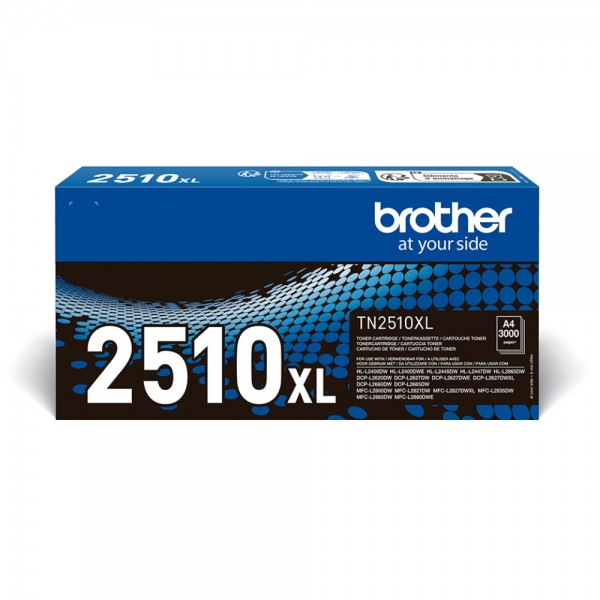 Brother Toner Originale Nero TN-2510XL Alta capacità
