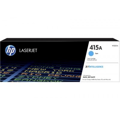 HP Toner originale Ciano 415A W2031A