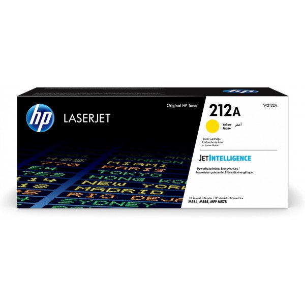 HP Toner originale giallo 212A W2122A