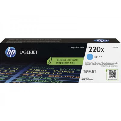 HP Toner originale ciano 220X W2201X