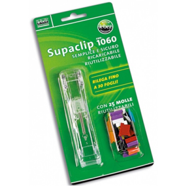 Supaclip - sparamolle colore trasparente