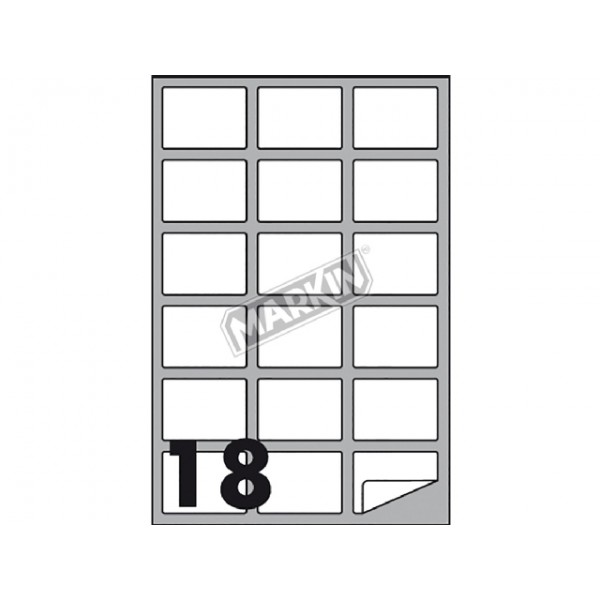 Etichette adesive in fogli a4 grammatura 70gr