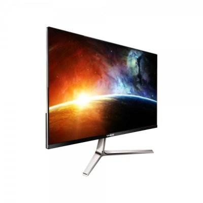 Monitor wide pioneer slim led 24" - multimediale colore nero, argento