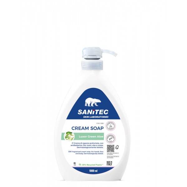 SANITEC crema di sapone per mani, viso e corpo