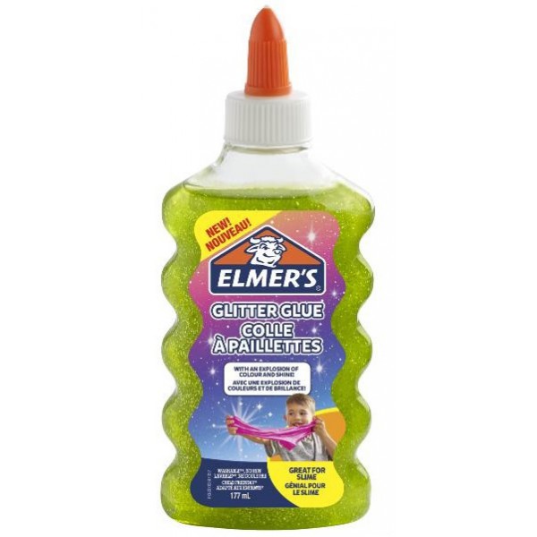 Colla liquida - glitter colore verde