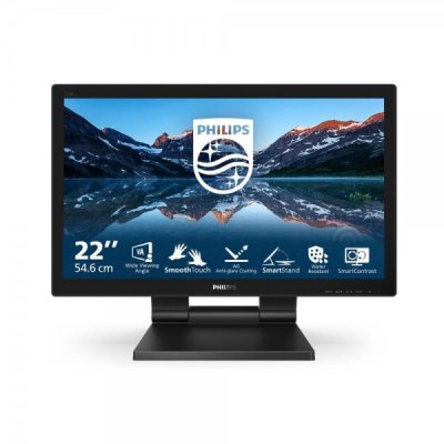 Monitor touch 21.5" lcd - multimediale colore nero