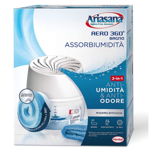 Kit assorbiumidità kit aero 360° bagno