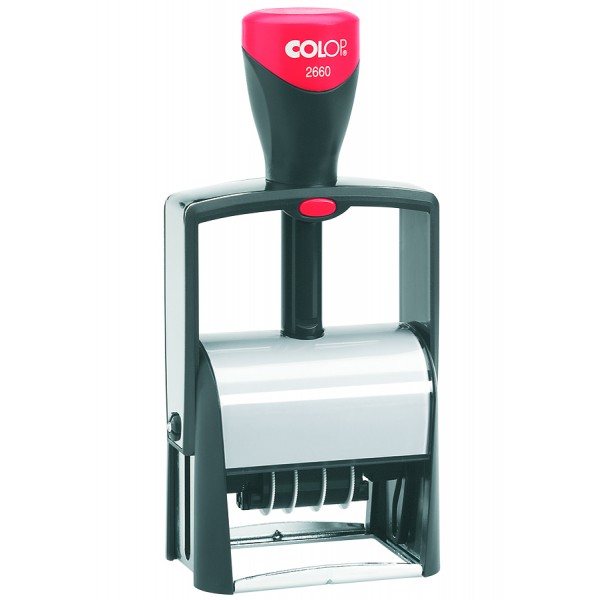 Microban 2660 - timbro datario colore grigio grafite