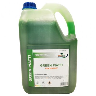 CLEAN PROFESSIONAL detergente concentrato professionale liquido per piatti, profumo limone
