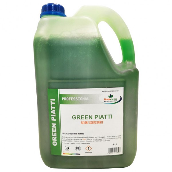 CLEAN PROFESSIONAL detergente concentrato professionale liquido per piatti, profumo limone