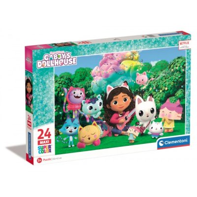 Gabby's dollhouse - puzzle 24pz maxi