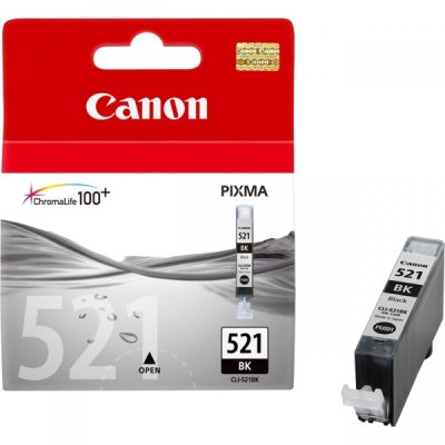 Canon Cartuccia Originale Nero CLI-521BK