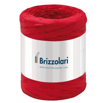 Nastro rafia sintetica 6802 colore rosso