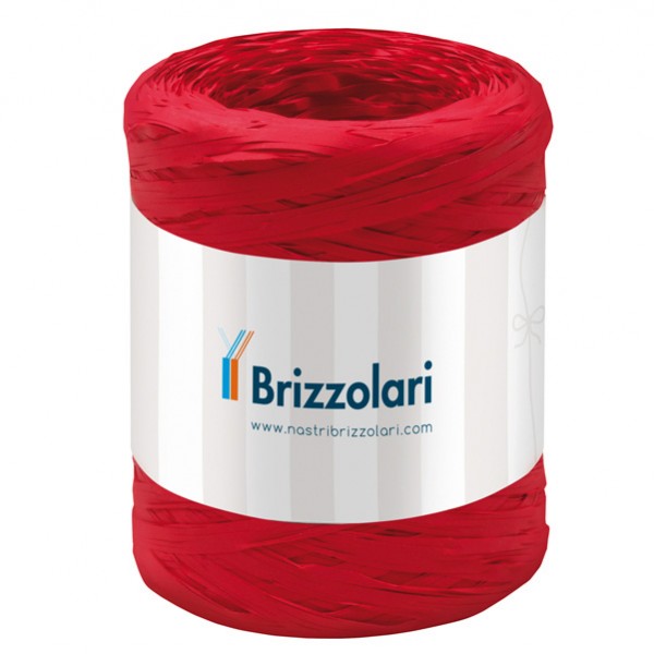 Nastro rafia sintetica 6802 colore rosso