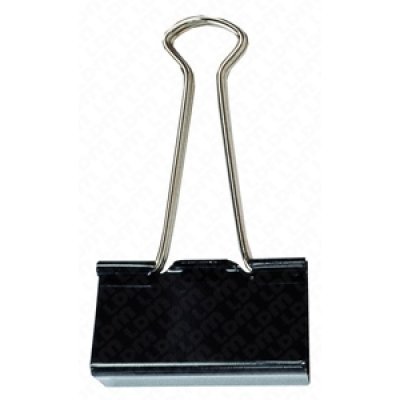 Double clips colore nero