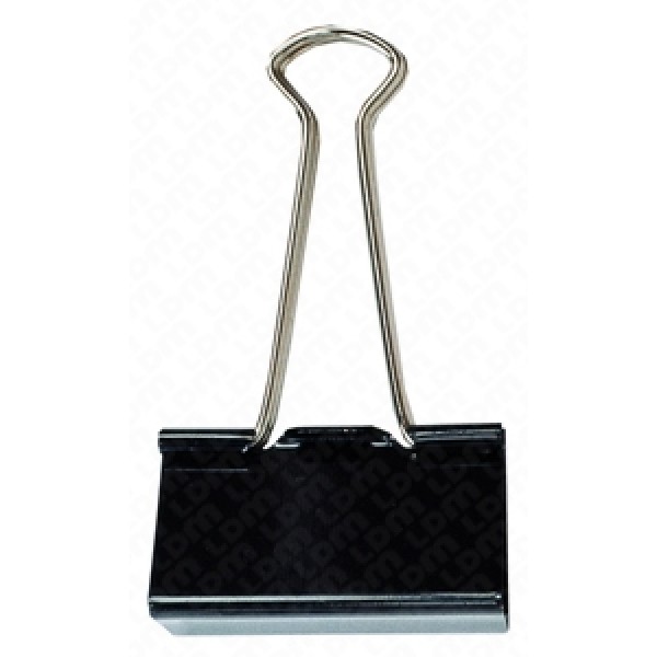 Double clips colore nero