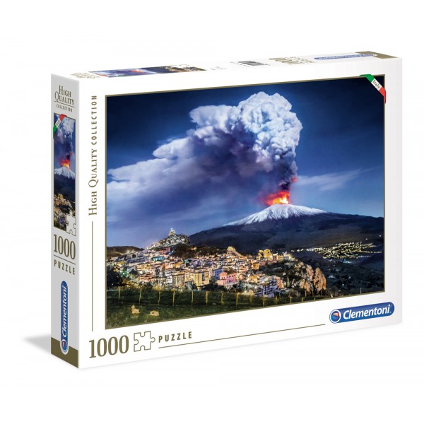 Hq collection, etna - puzzle 1000pz