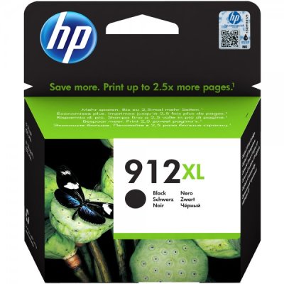 HP Cartuccia Originale Nero 912XL (3YL84AE)