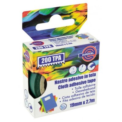 200 tpa - nastro telato colore verde