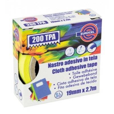 200 tpa - nastro telato colore giallo